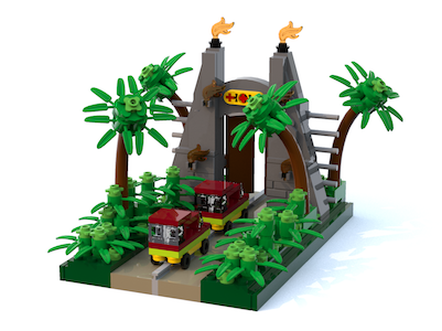 Mini Jurassic Park Gate v2 cropped 300Tall